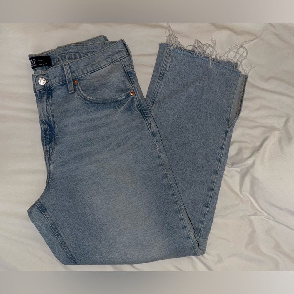 Gap Denim mid rise 90s loose fit jeans